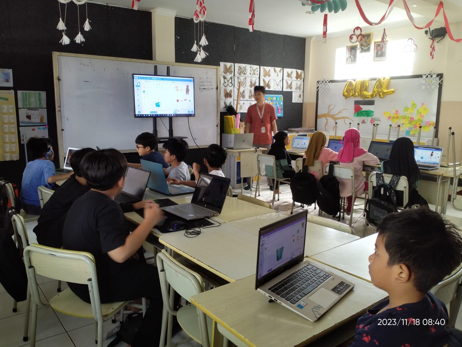 Kegiatan belajar di AfterSchola